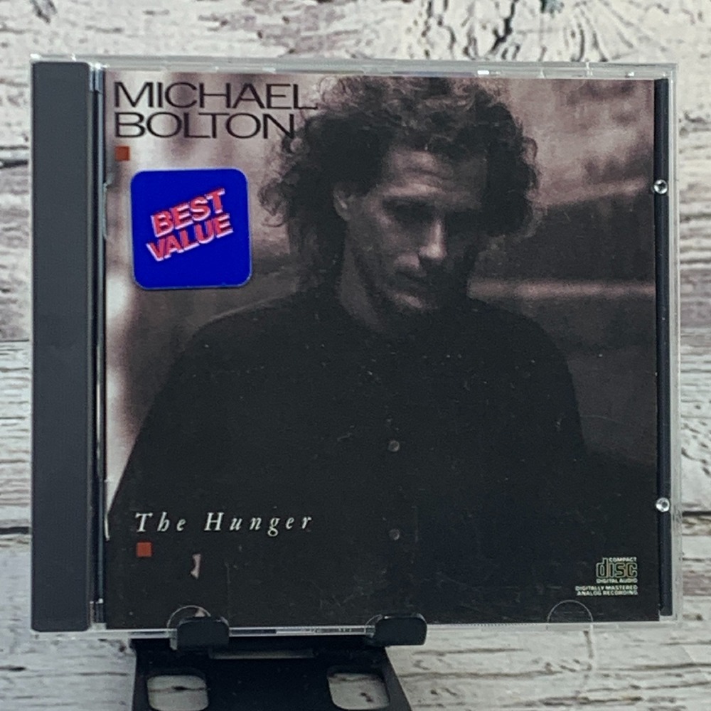 Michael Bolton - The Hunger [CD Album 1987] Columbia Records Pop Rock‎ Music